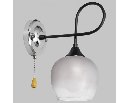 Бра Imex MD.4243 MD.4243-1-W-BK+CH