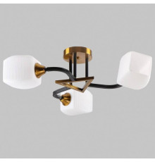 Люстра на штанге Imex MD.52009 MD.52009-3-S-BK+GAB