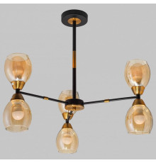 Люстра на штанге Imex MD.8252 MD.8252-6-S-BK+BR