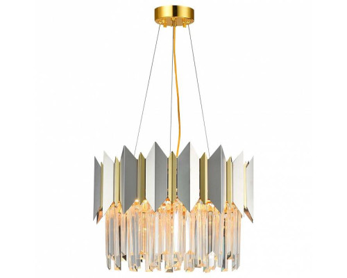 Подвесной светильник Natali Kovaltseva Queen 79006/6C BRASS SILVER