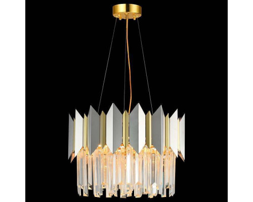Подвесной светильник Natali Kovaltseva Queen 79006/6C BRASS SILVER
