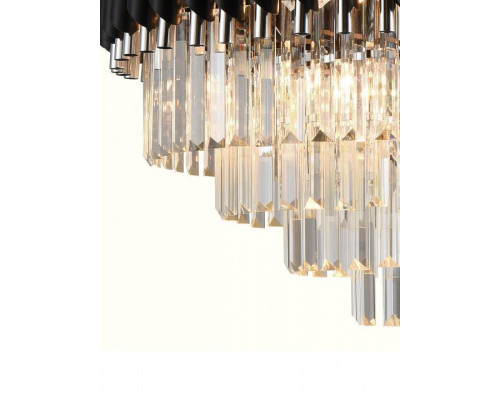 Подвесная люстра Natali Kovaltseva DARIAN 76017/10C CHROME BLACK