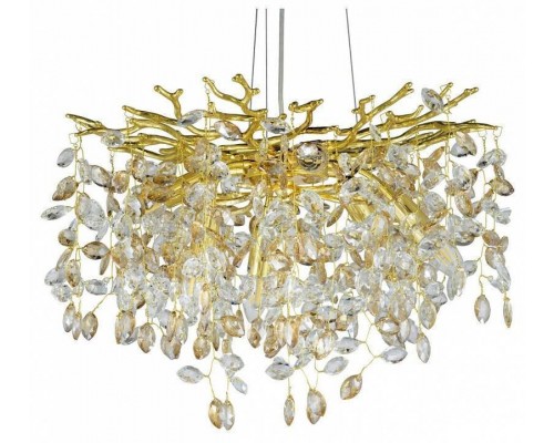 Подвесная люстра LUMINA DECO Brevia LDP 8027-800 GD