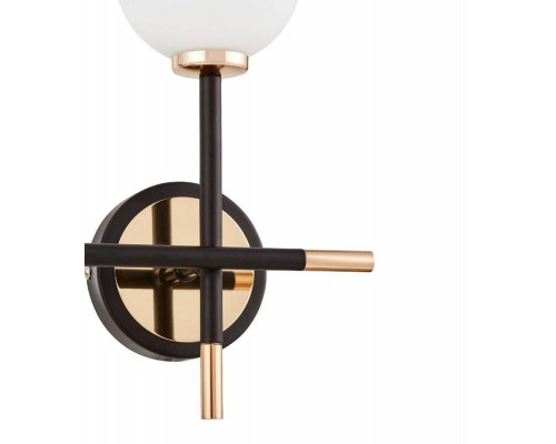 Бра LUMINA DECO Marsiada LDW 6033N-2 BK+FGD