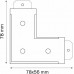 Соединитель угловой внутренний для треков Lightstar Barra 505127