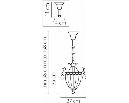 Подвесной светильник Lightstar Schon 790032