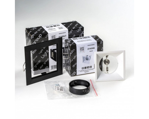 Встраиваемый светильник Lightstar Domino D51706BMOD