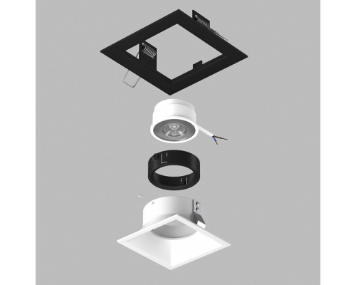 Встраиваемый светильник Lightstar Domino D51706BMOD