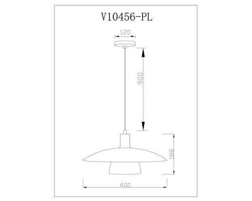 Подвесной светильник Moderli Novara V10456-1P