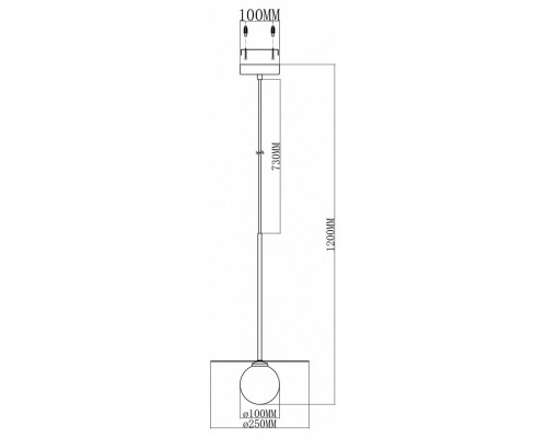 Подвесной светильник Moderli Scrumbel V11572-1P