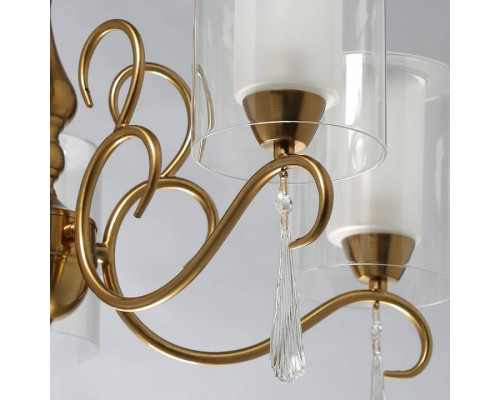 Подвесная люстра MW-Light Эллегия 8 5x60 Вт E14 303012505