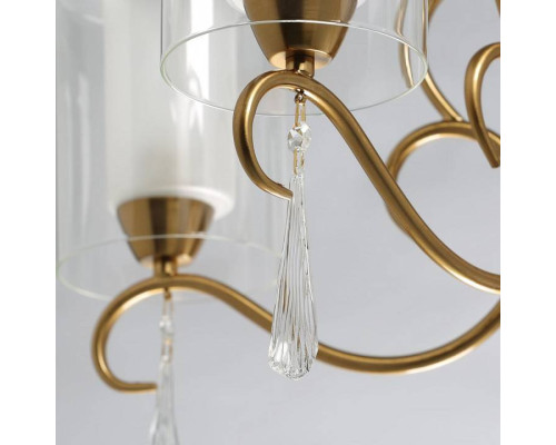 Подвесная люстра MW-Light Эллегия 8 5x60 Вт E14 303012505