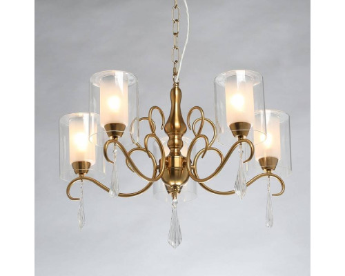 Подвесная люстра MW-Light Эллегия 8 5x60 Вт E14 303012505