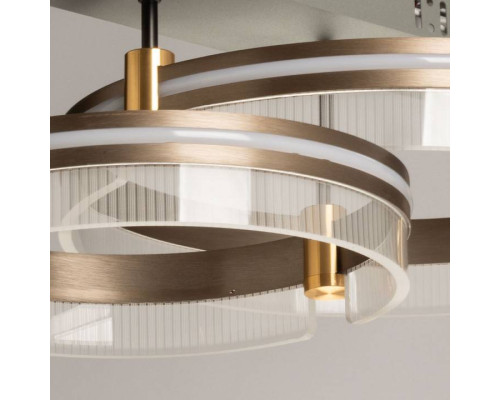 Потолочная люстра De City Драйв 2 лампы 377014302