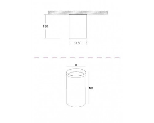 Накладной светильник Maytoni Focus C010CL-01CH