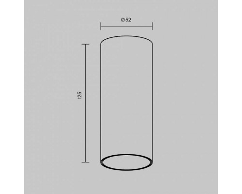 Накладной светильник Maytoni FOCUS LED C056CL-L12W4K-W-BS