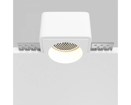 Встраиваемый светильник Maytoni Gyps Modern DL123-GU10-01-W