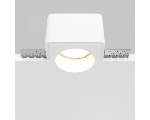 Встраиваемый светильник Maytoni Gyps Modern DL123-GU10-01-W