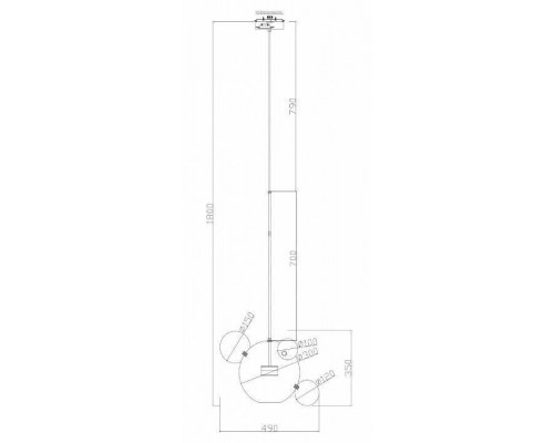 Подвесной светильник Freya Amoris FR5128PL-L10BS1