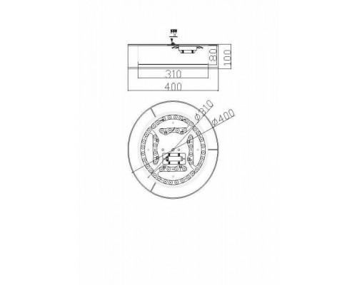 Накладной светильник Freya Zoticus FR6005CL-L36G