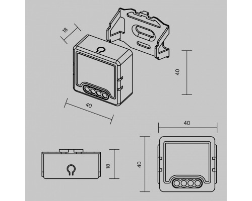 Конвертер Wi-Fi для смартфонов и планшетов Maytoni Wi-Fi Модуль MSN001