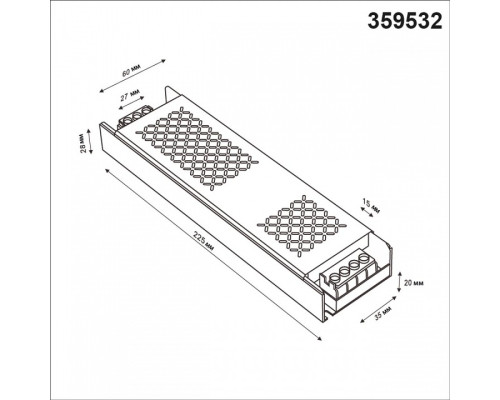 Блок питания Novotech DRIVE 359532