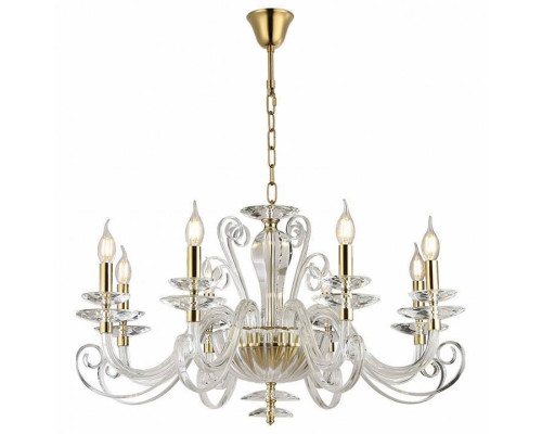 Подвесная люстра Newport ANNABELLE 8578/C gold polished