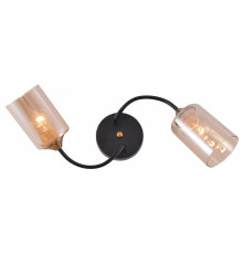 Накладной светильник Reluce 01608-1 01608-0.3-02 BK+BRASS