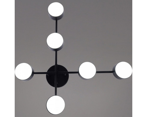 Люстра на штанге De Markt 03725-0.3-06 6 ламп черный GX53 03725-0.3-06 BK GX53