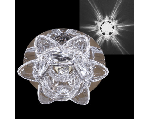 Встраиваемый светильник 07943-9.0-001H G9 CR