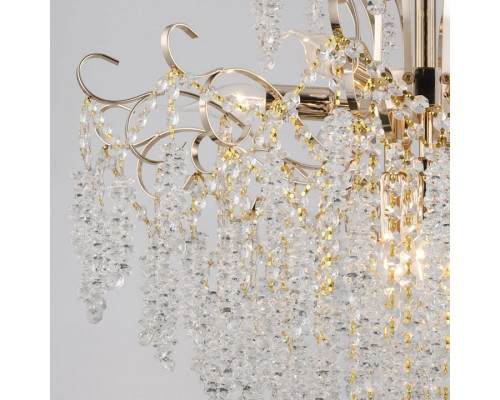 Люстра на штанге De Markt Сити 9xG9 золото 90324-0.3-09A FGD