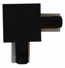 Соединитель угловой L-образный для треков встраиваемых Reluce  RL 06044 corner connector BK