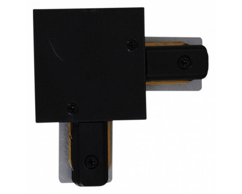Соединитель угловой L-образный для треков встраиваемых Reluce  RL 06044 corner connector BK