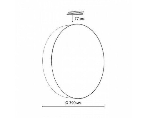 Накладной светильник Sonex Optima 7780/DL