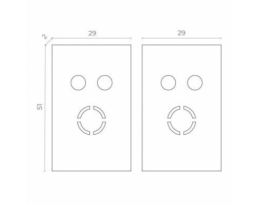 Заглушка для трека ST-Luce Skyflat ST068.409.13