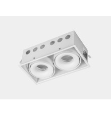 Корпус на 2 поста SWG PRO COMBO COMBO-CRD2-WH-2