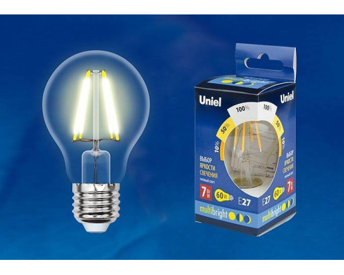 Лампа светодиодная Uniel MB GLM10TR E27 7Вт 3000K UL-00002366