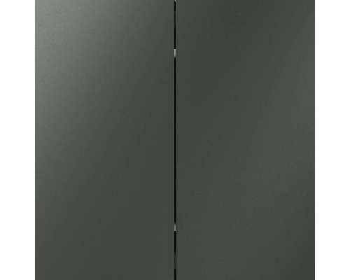 Выключатель проходной двухклавишный без рамки Voltum S70 VLS020306