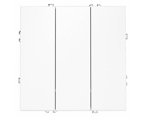 Выключатель трехклавишный без рамки Voltum S70 VLS030102