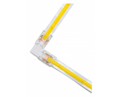 Соединитель лент угловой жесткий Wolta  WLS-A-08