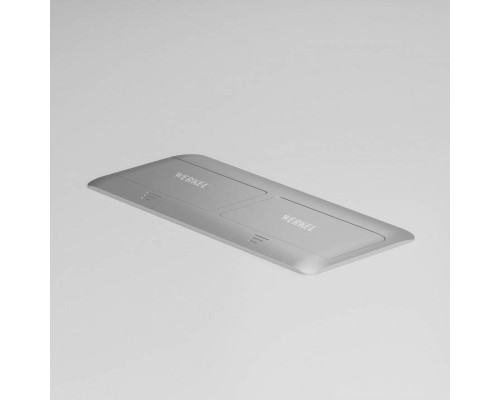 Выдвижной блок для розеток Werkel серебряный a069367