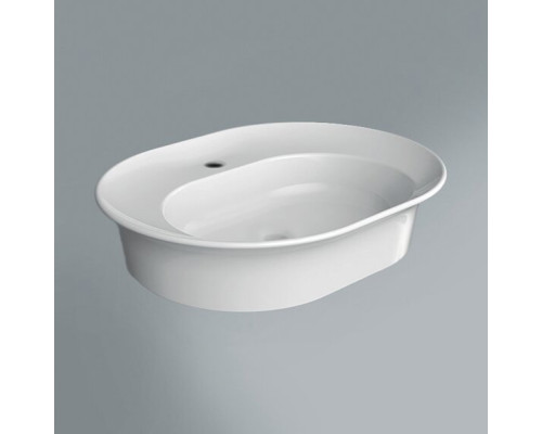 Раковина CANALETTO накладная 60, белая глянцевая CN.wb.60