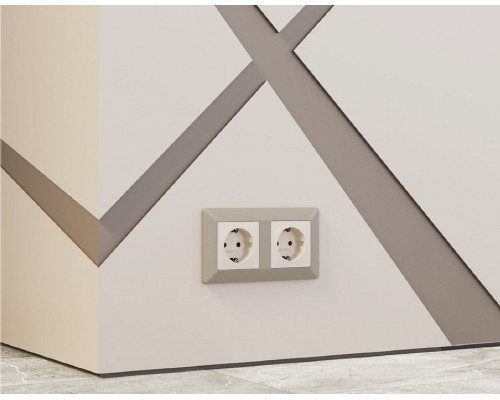 Рамка на 1 пост Ambrella Volt Line AF110361