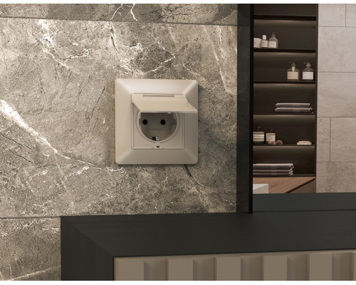 Рамка на 1 пост Ambrella Volt Line AF110361