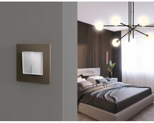 Рамка на 1 пост Ambrella Volt Qubi AF250631