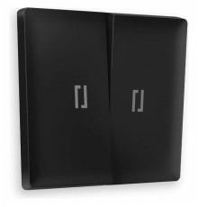 Клавиши для выключателя двухклавишного c подсветкой Ambrella Volt Quant AP8040