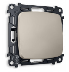 Выключатель перекрестный одноклавишный без рамки Ambrella Volt Quant MO361030