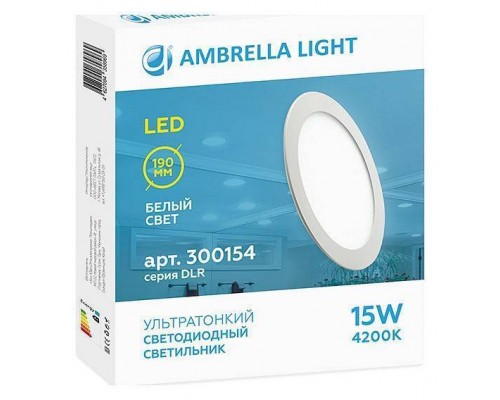 Встраиваемый светильник Ambrella Light DLR 300154