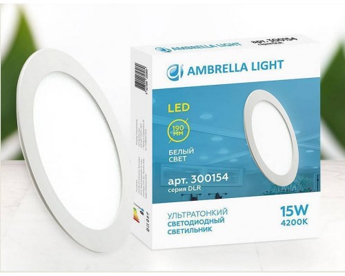 Встраиваемый светильник Ambrella Light DLR 300154