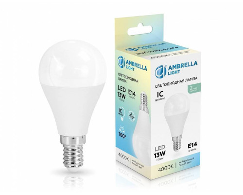Лампа светодиодная Ambrella Light G45 451314